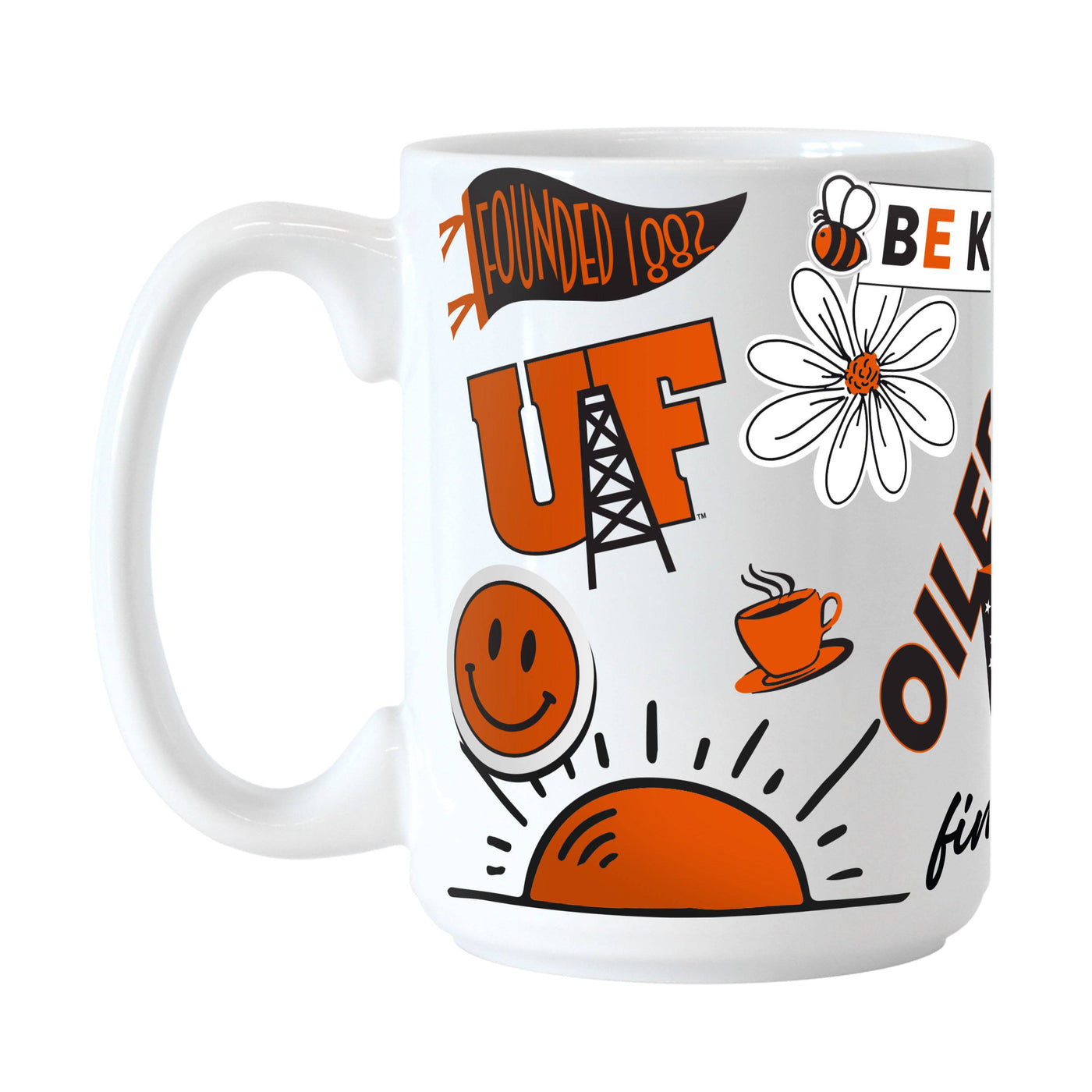 Findlay University 15oz Native Sublimated Mug