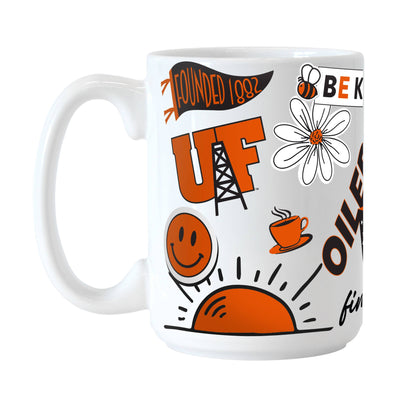 Findlay University 15oz Native Sublimated Mug