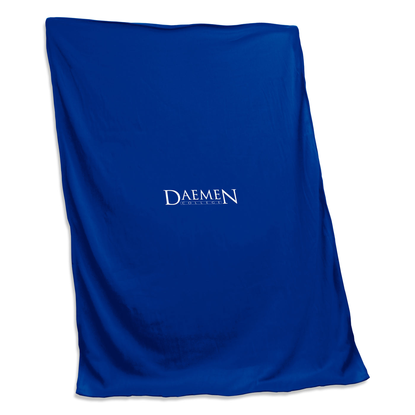 Daemen University Royal Screened Sweatshirt Blanket - Logo Brands