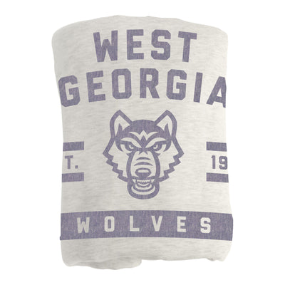 West Georgia Sublimated Sweatshirt Blanket