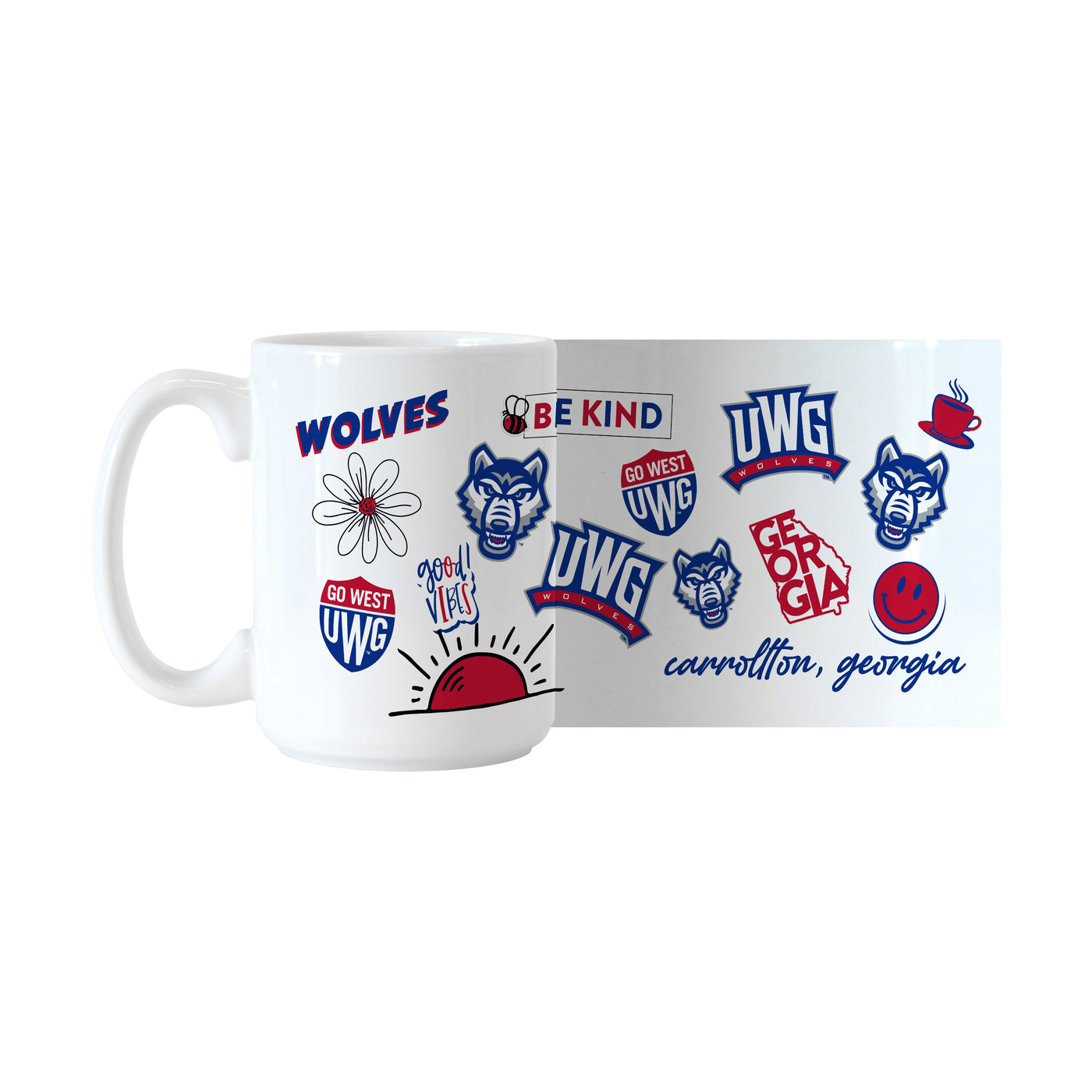 West Georgia 15oz Native Sublimated Mug