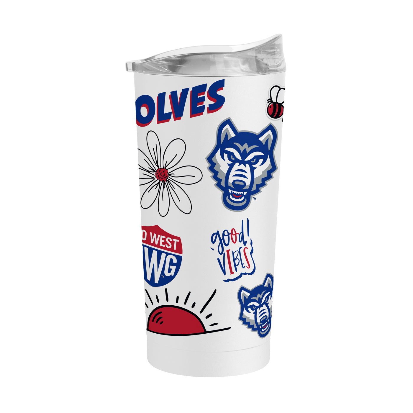 West Georgia 20oz Native Powder Coat Tumbler