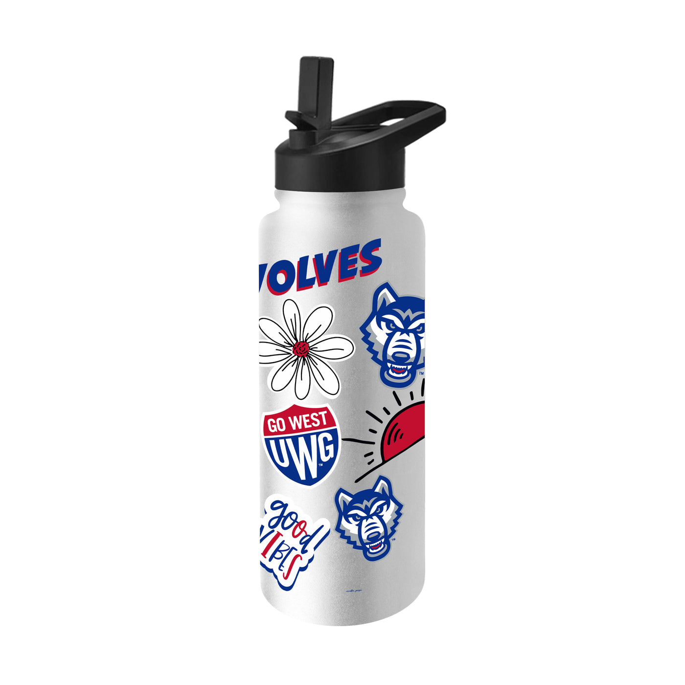 West Georgia 34oz Native Quencher Bottle