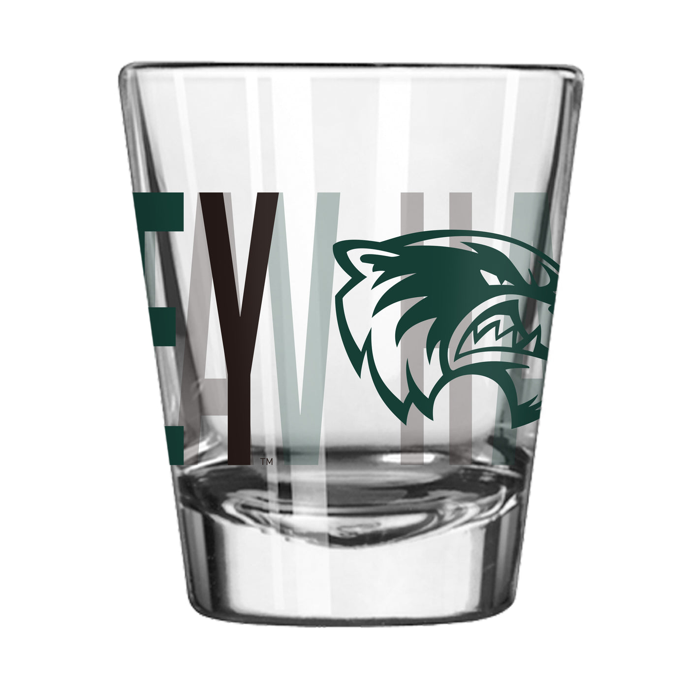 Utah Valley State 2oz Overtime Shot Glass