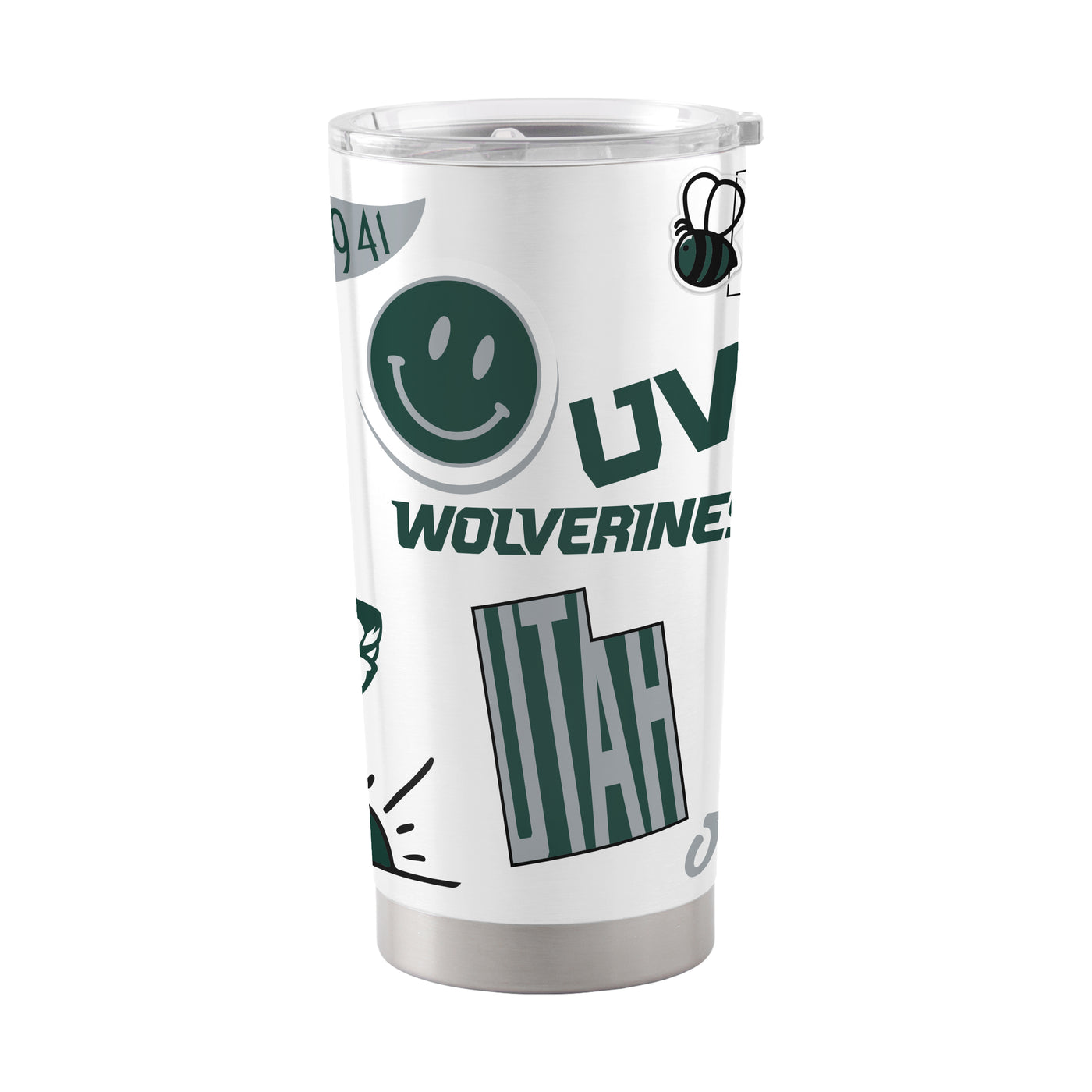 Utah Valley University 20oz Native Stainless Tumbler