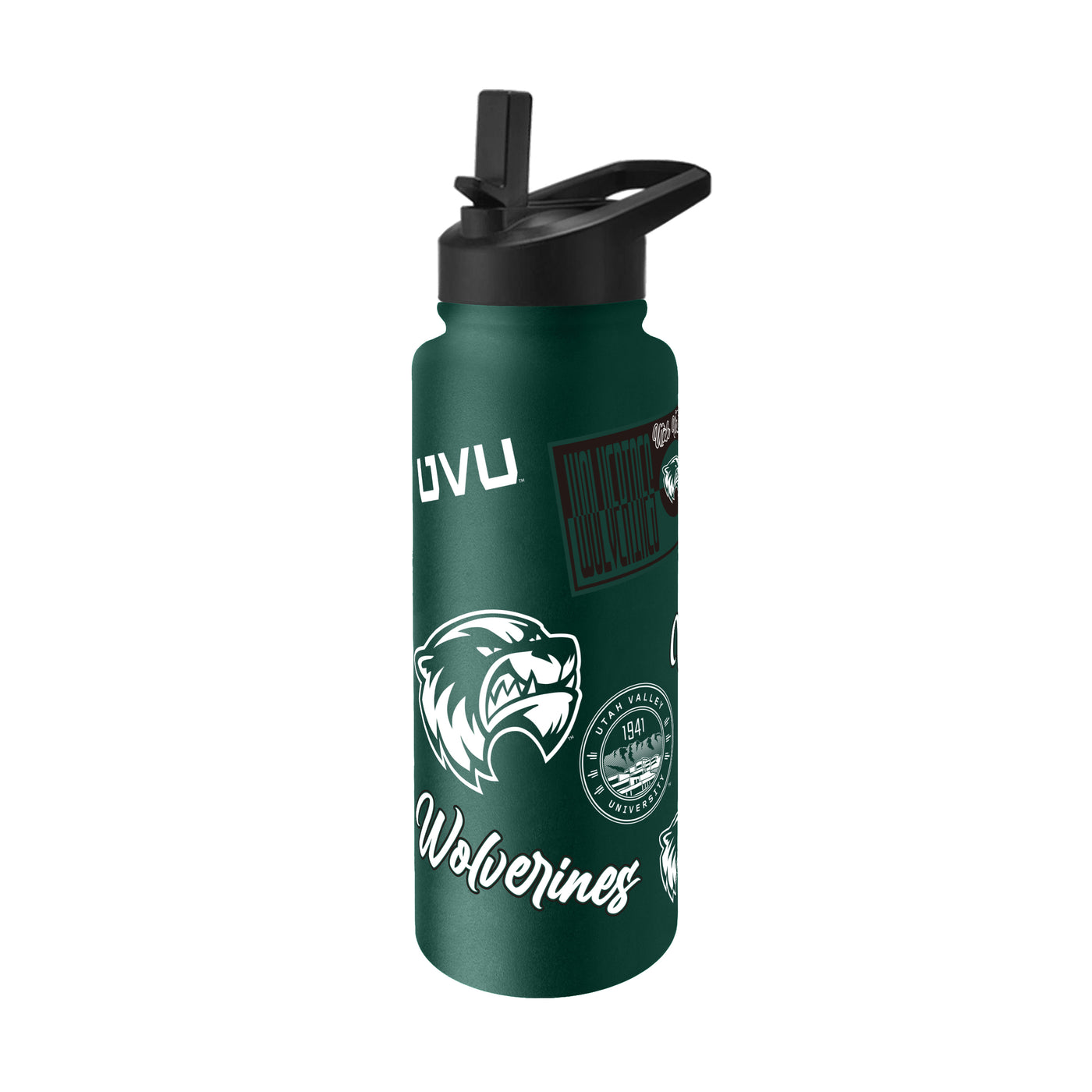 Utah Valley State University 34oz Dreamweave Quencher Bottle