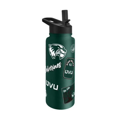 Utah Valley State University 34oz Dreamweave Quencher Bottle