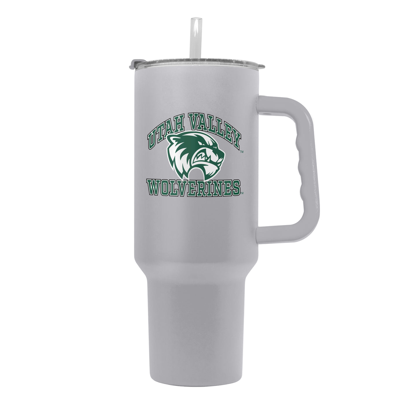 Utah Valley University 40oz Athletic Powder Coat Tumbler