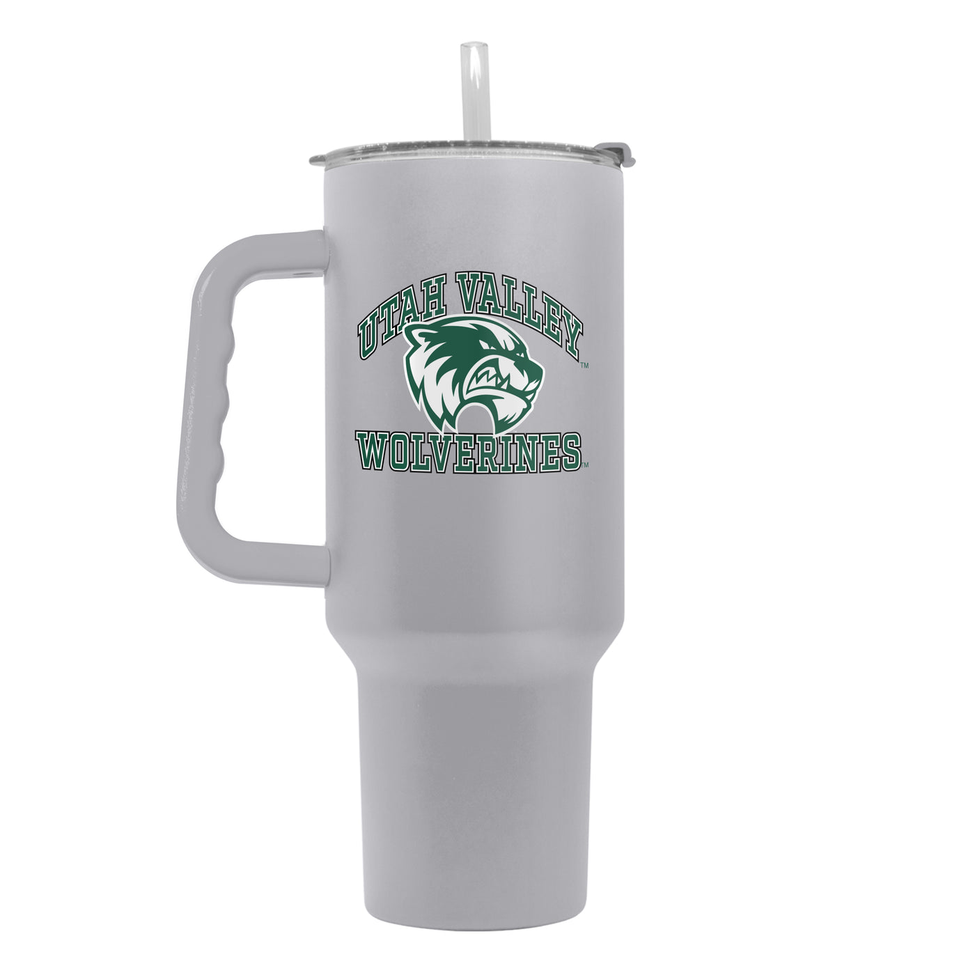 Utah Valley University 40oz Athletic Powder Coat Tumbler
