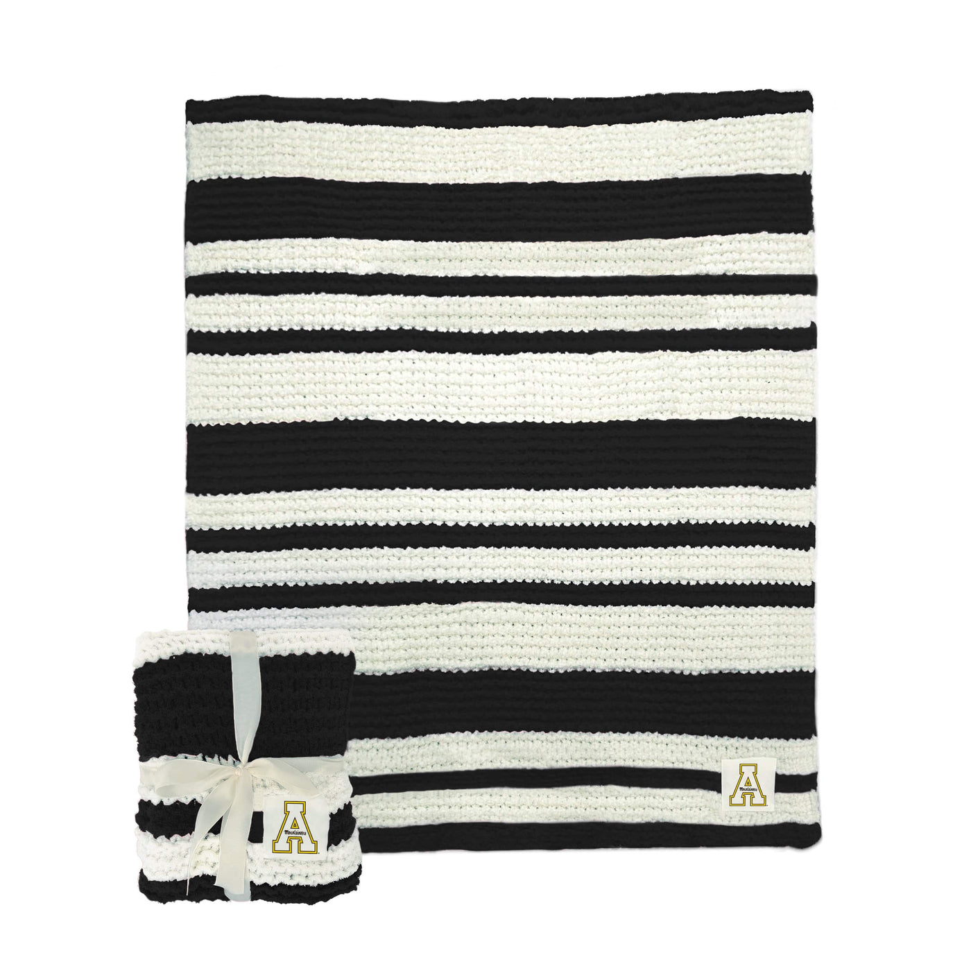 Appalachian State Cable Knit Throw 50x60