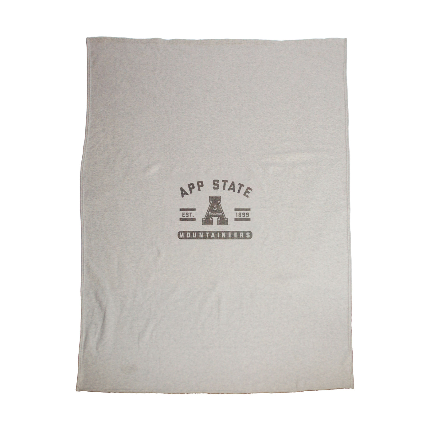 Appalachian State Oatmeal Sweatshirt Blanket
