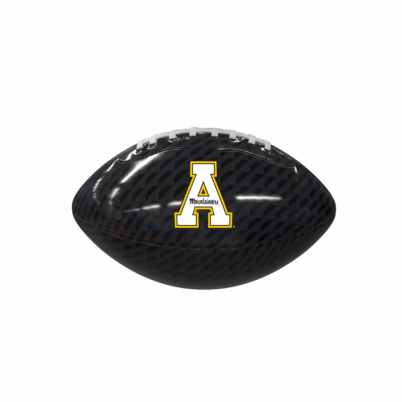 App State University Black Mini Size Glossy Football