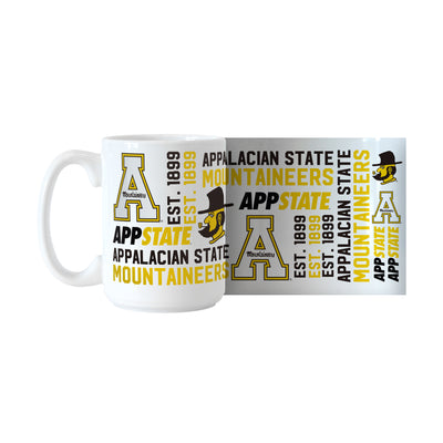 Appalachian State 15oz Spirit Sublimated Mug - Logo Brands