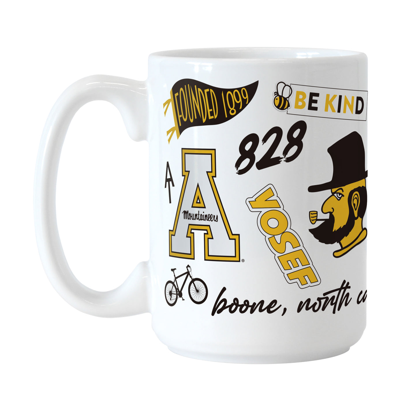 Appalachian State 15oz Native Sublimated Mug