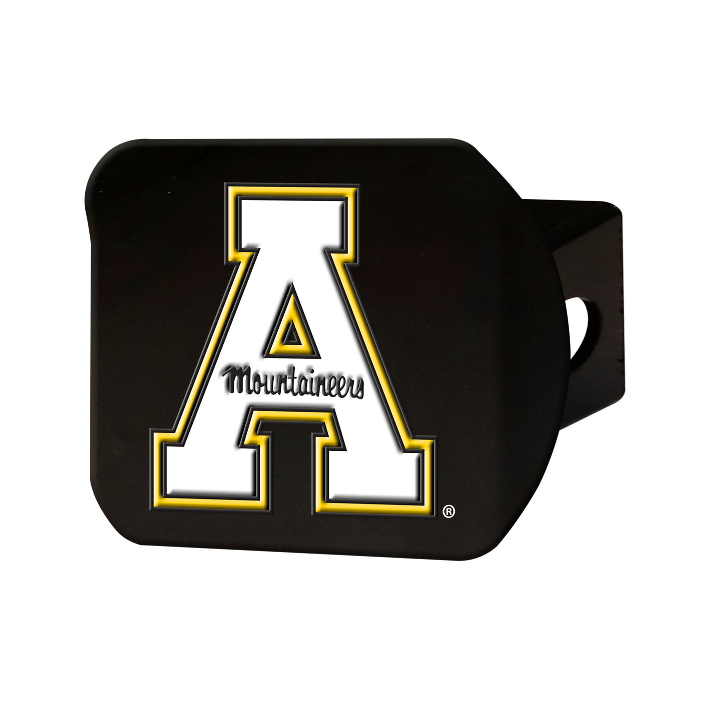 Appalachian State University Color on Black Hitch Cover