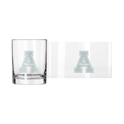 Appalachian State 14oz Frost Rocks Glass