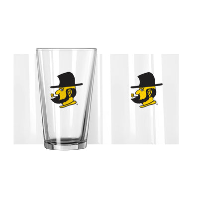 Appalachian State Yosef 16oz Gameday Pint Glass