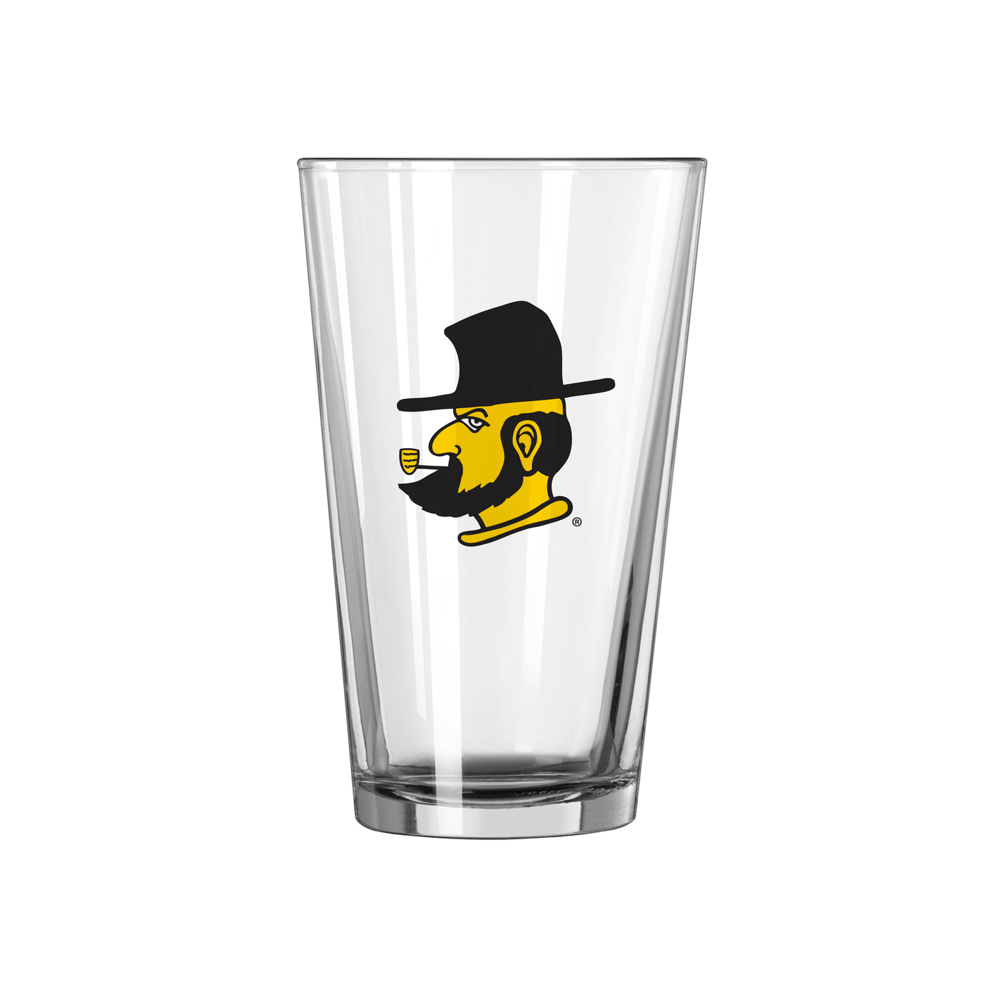 Appalachian State Yosef 16oz Gameday Pint Glass