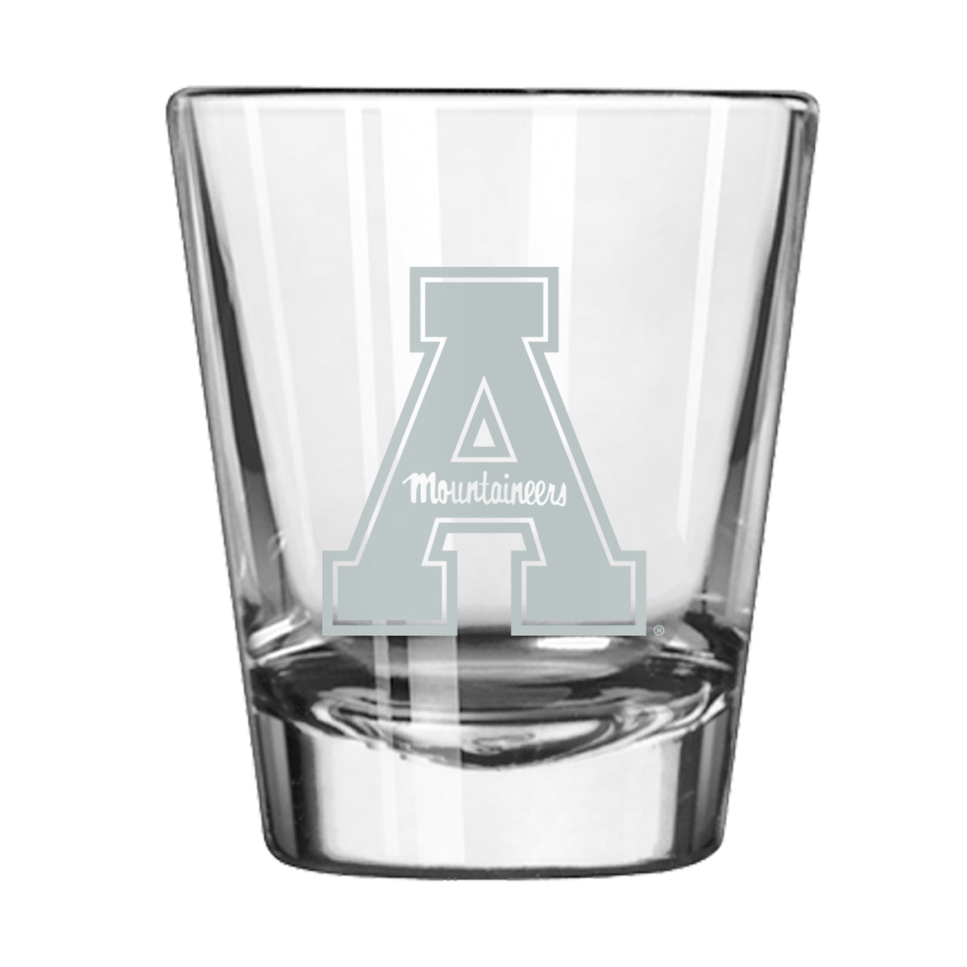 Appalachian State 2oz Frost Shot Glass