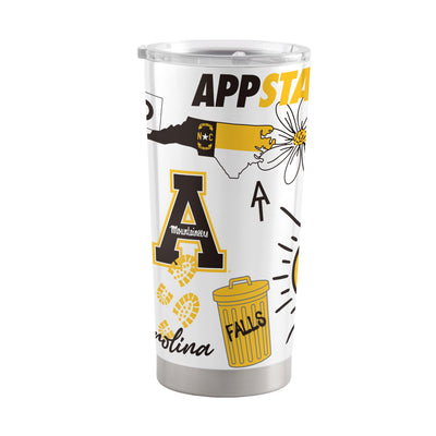 Appalachian State 20oz Native Stainless Tumbler