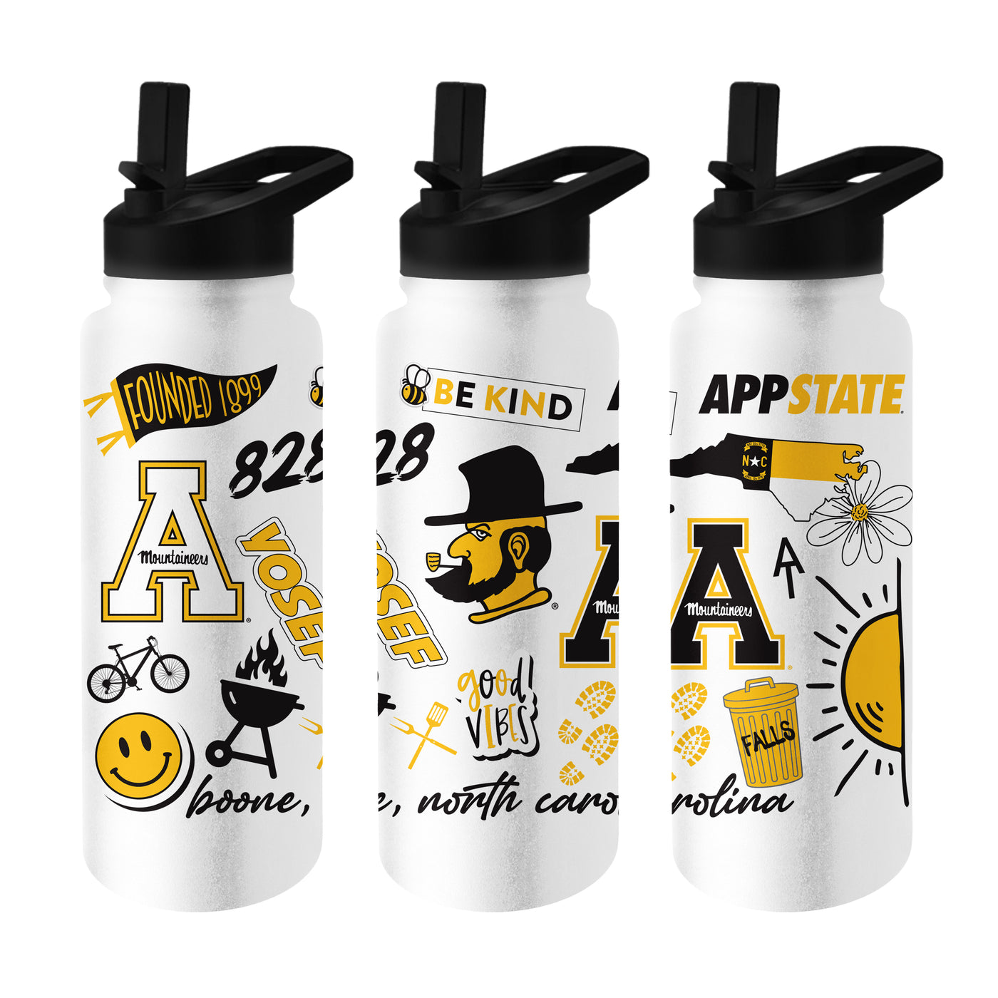 Appalachian State 34oz Native Quencher Bottle