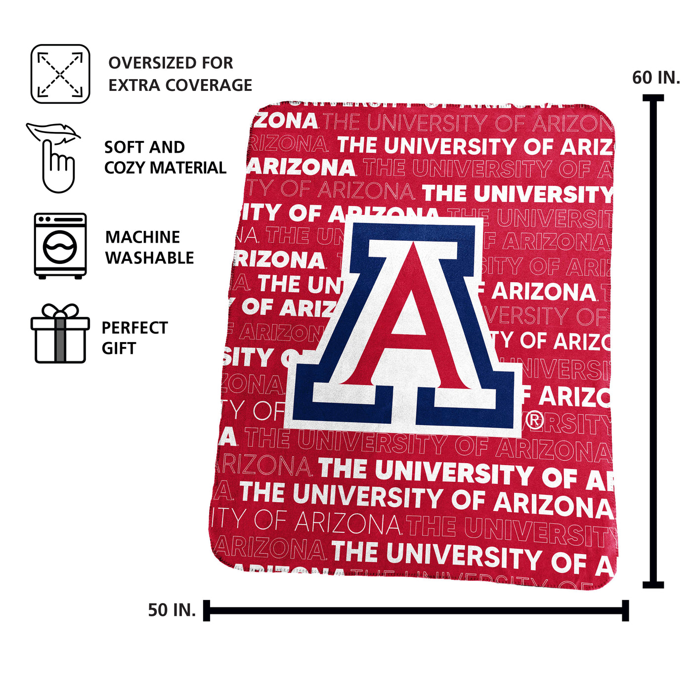 Arizona Classic Fleece Throw