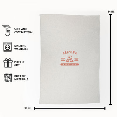 Arizona Oatmeal Sweatshirt Blanket