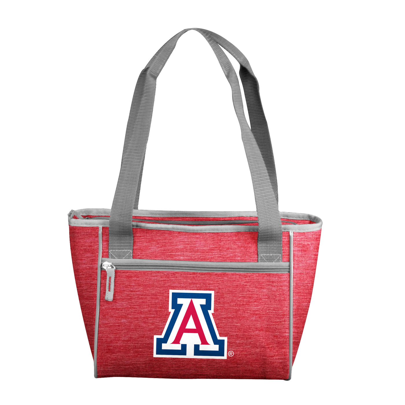 Arizona Red Crosshatch 16 Can Cooler Tote