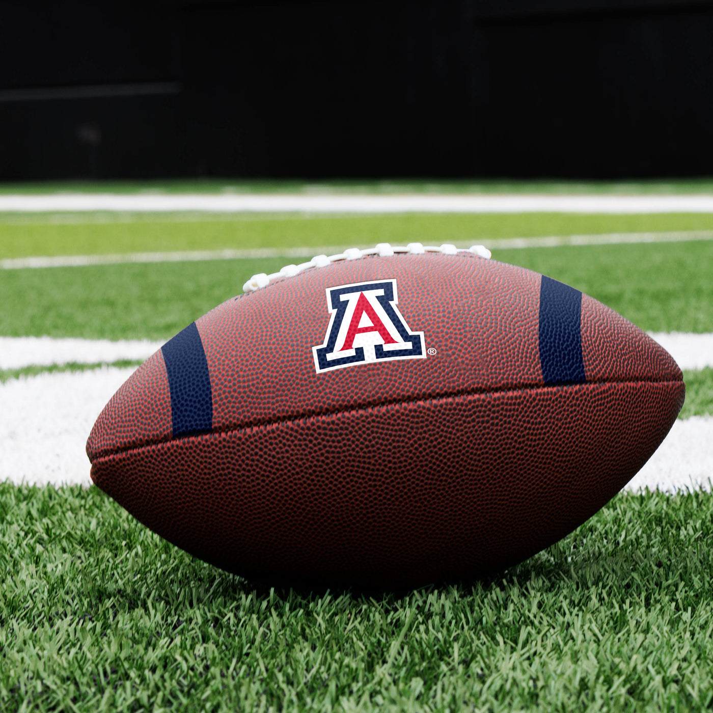 Arizona Team Stripe Official-Size Composite Football