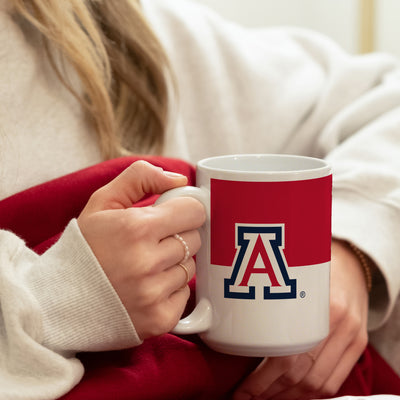 Arizona Colorblock 15oz Sublimated Mug - Logo Brands