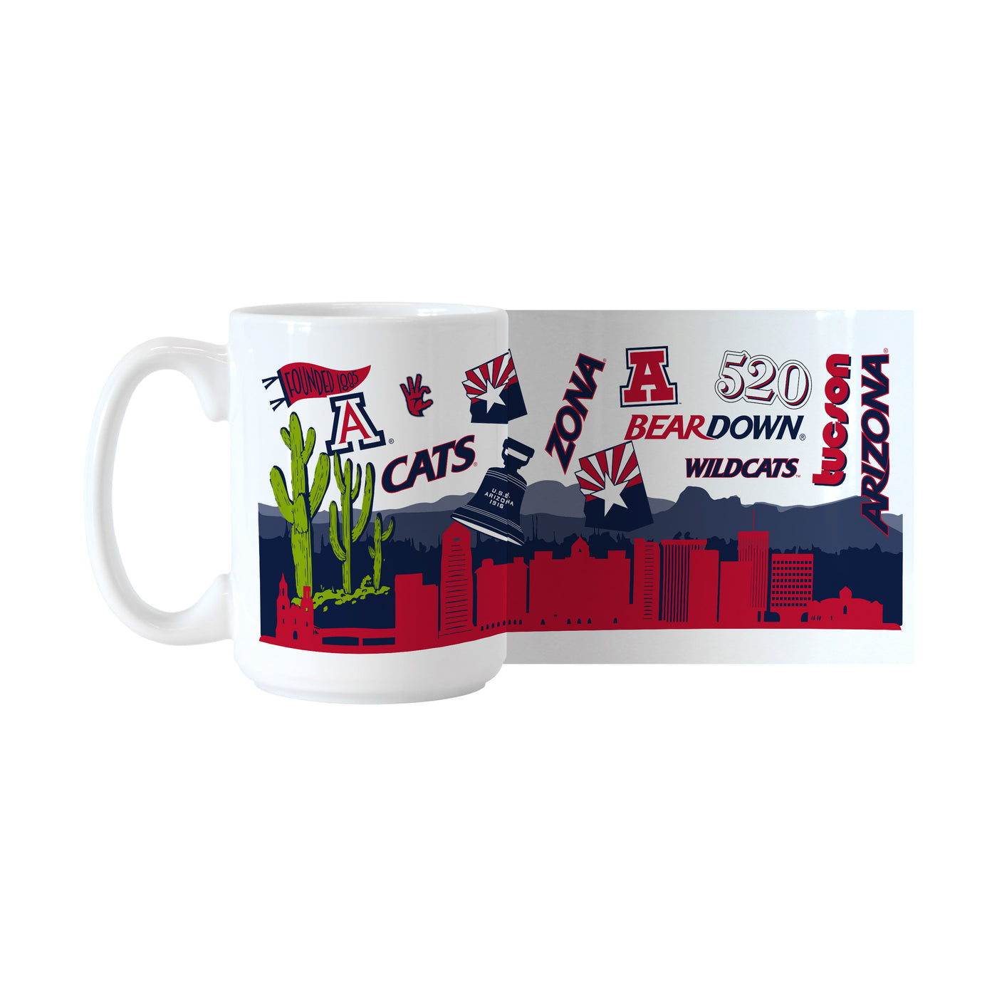 Arizona 15oz Native Sublimated Mug