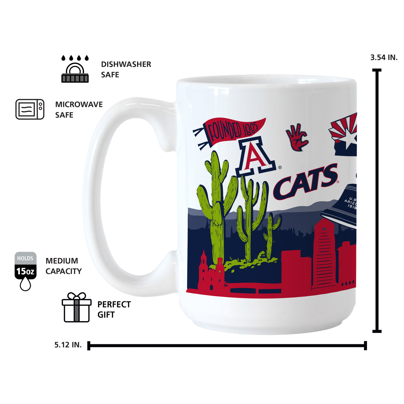 Arizona 15oz Native Sublimated Mug