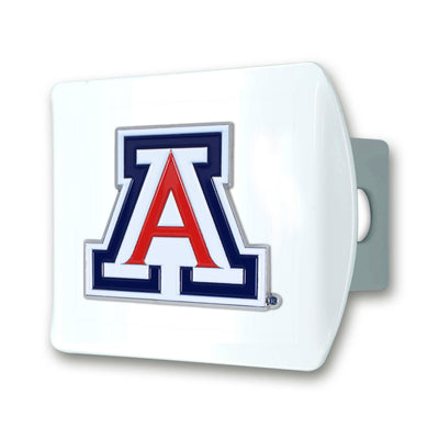 University of Arizona Color on White Hitch Cover