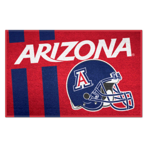 University of Arizona starter mat by Logo Brands, featuring the university logo and colors, ideal for sports or school spirit.