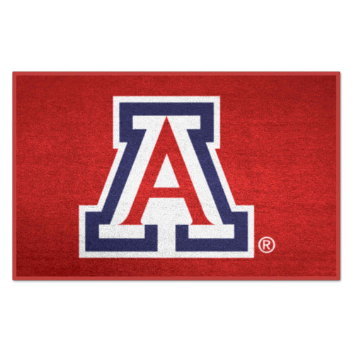 University of Arizona starter mat by Logo Brands featuring team logo and university colors for sports fans.