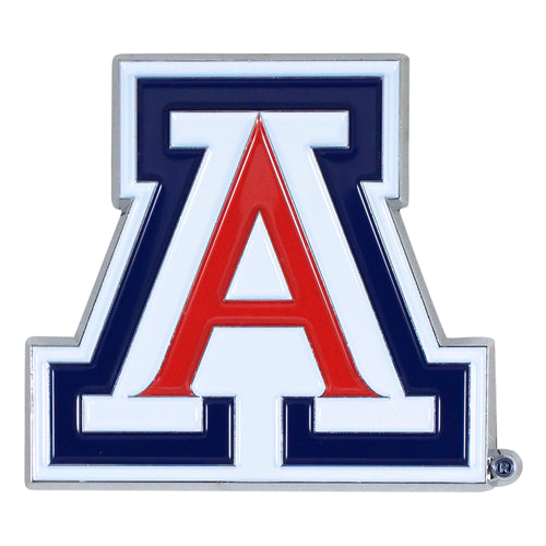 University of Arizona color emblem by Logo Brands, featuring the school's colors and emblem design on fabric.