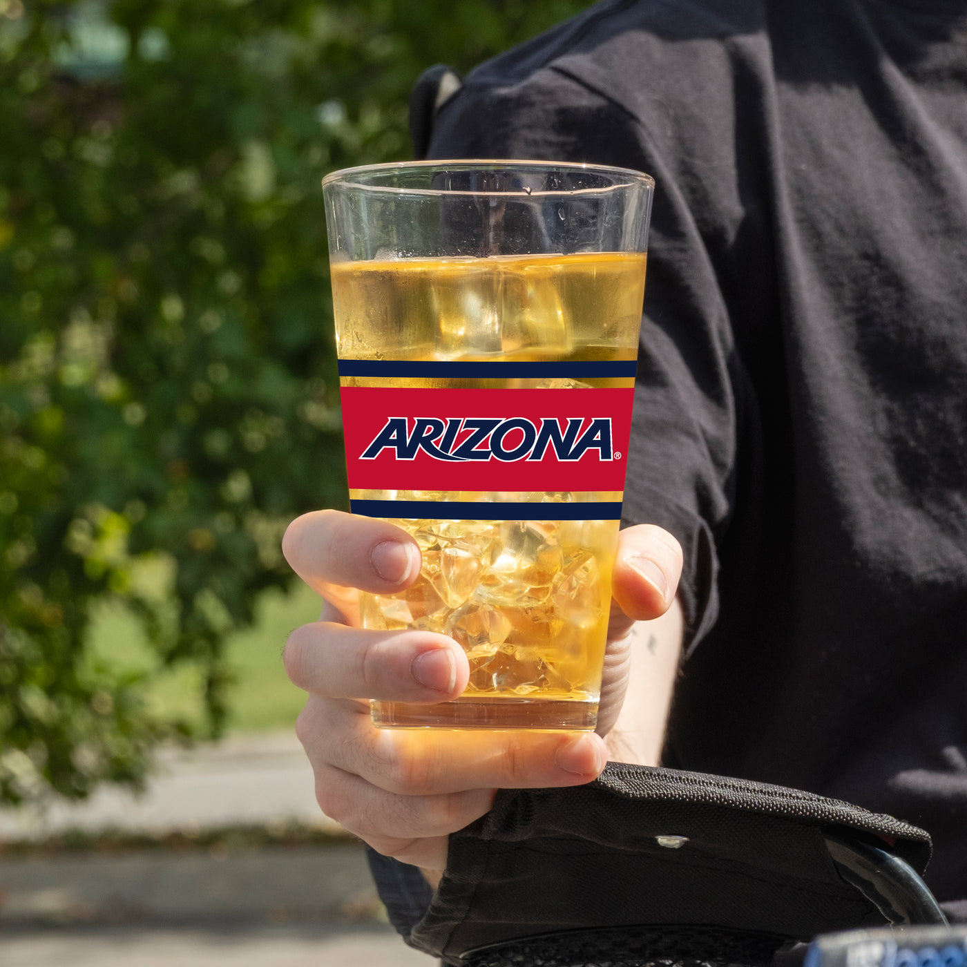Arizona 16oz Stripe Pint Glass