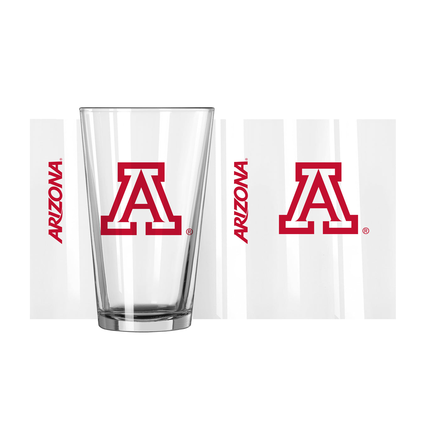 Arizona 16oz Gameday Pint Glass - Logo Brands