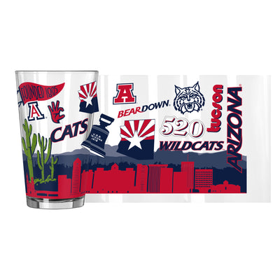 Arizona 16oz Native Pint Glass