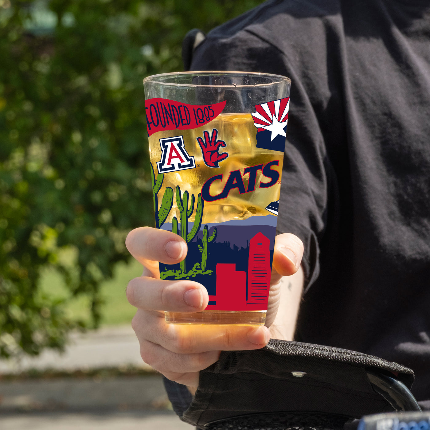 Arizona 16oz Native Pint Glass