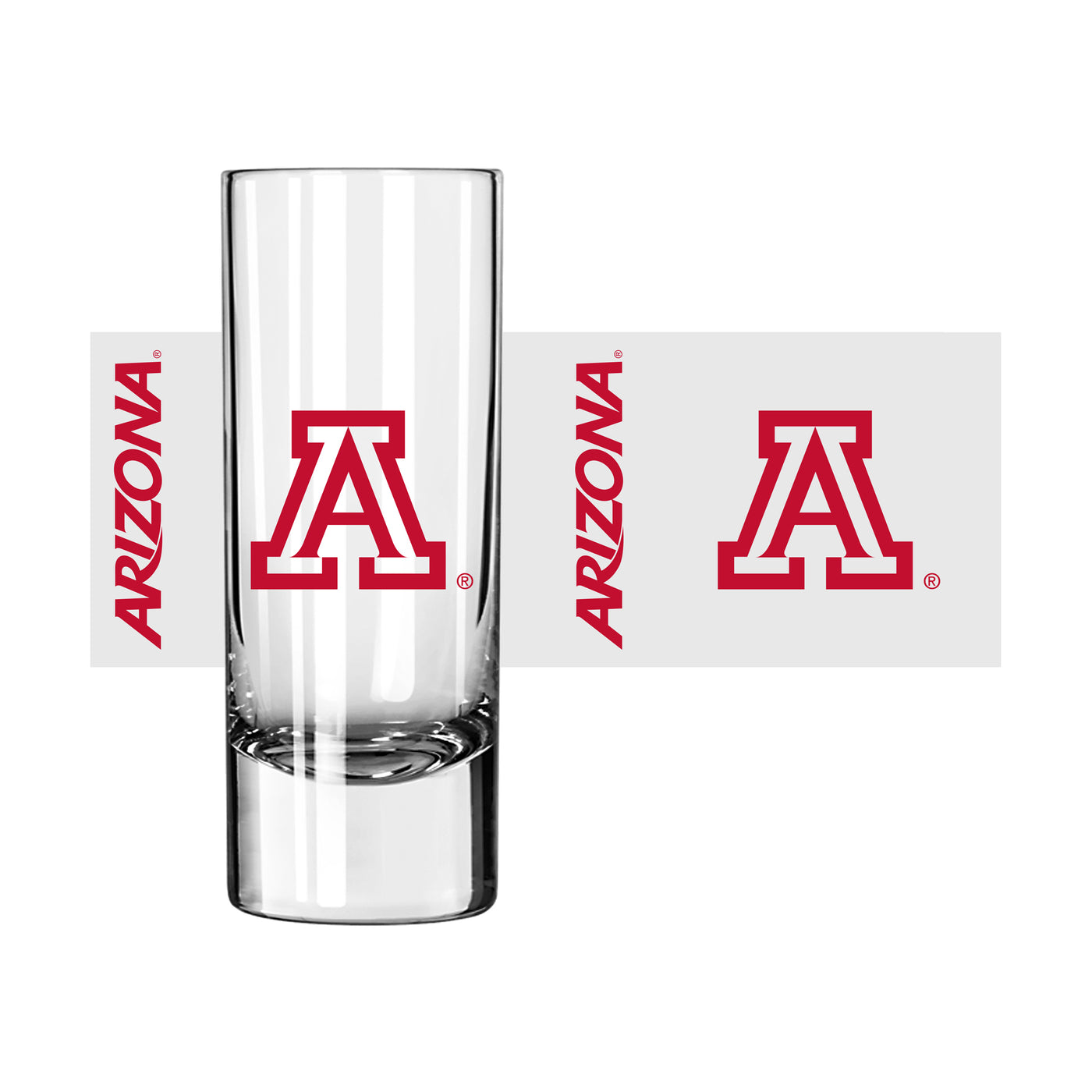Arizona 2.5oz Gameday Shooter Glass - Logo Brands