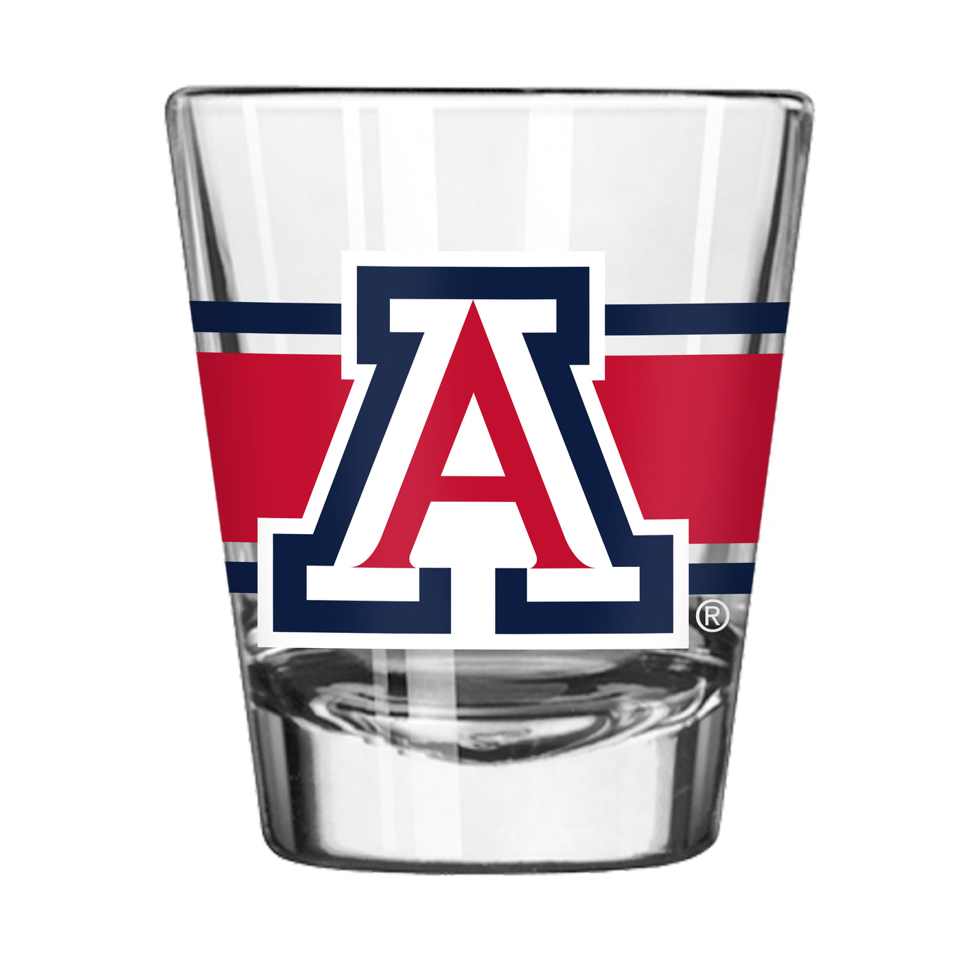 Arizona 2oz Stripe Shot Glass - Logo Brands