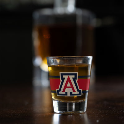 Arizona 2oz Stripe Shot Glass - Logo Brands