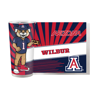 Arizona 20oz Mascot Stainless Tumbler