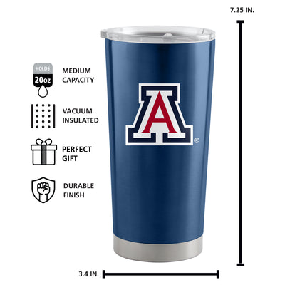 Arizona 20oz Gameday Stainless Tumbler