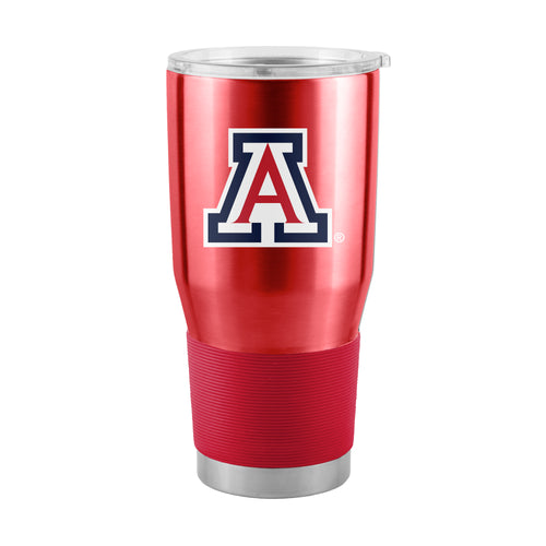 Arizona Gameday 30oz stainless steel tumbler from Logo Brands, featuring a team logo and durable drinkware design.