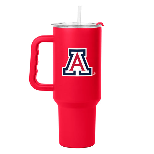 Arizona 40oz Flipside Powder Coat Tumbler from Logo Brands, durable drinkware with a sleek powder-coated finish and large capacity.