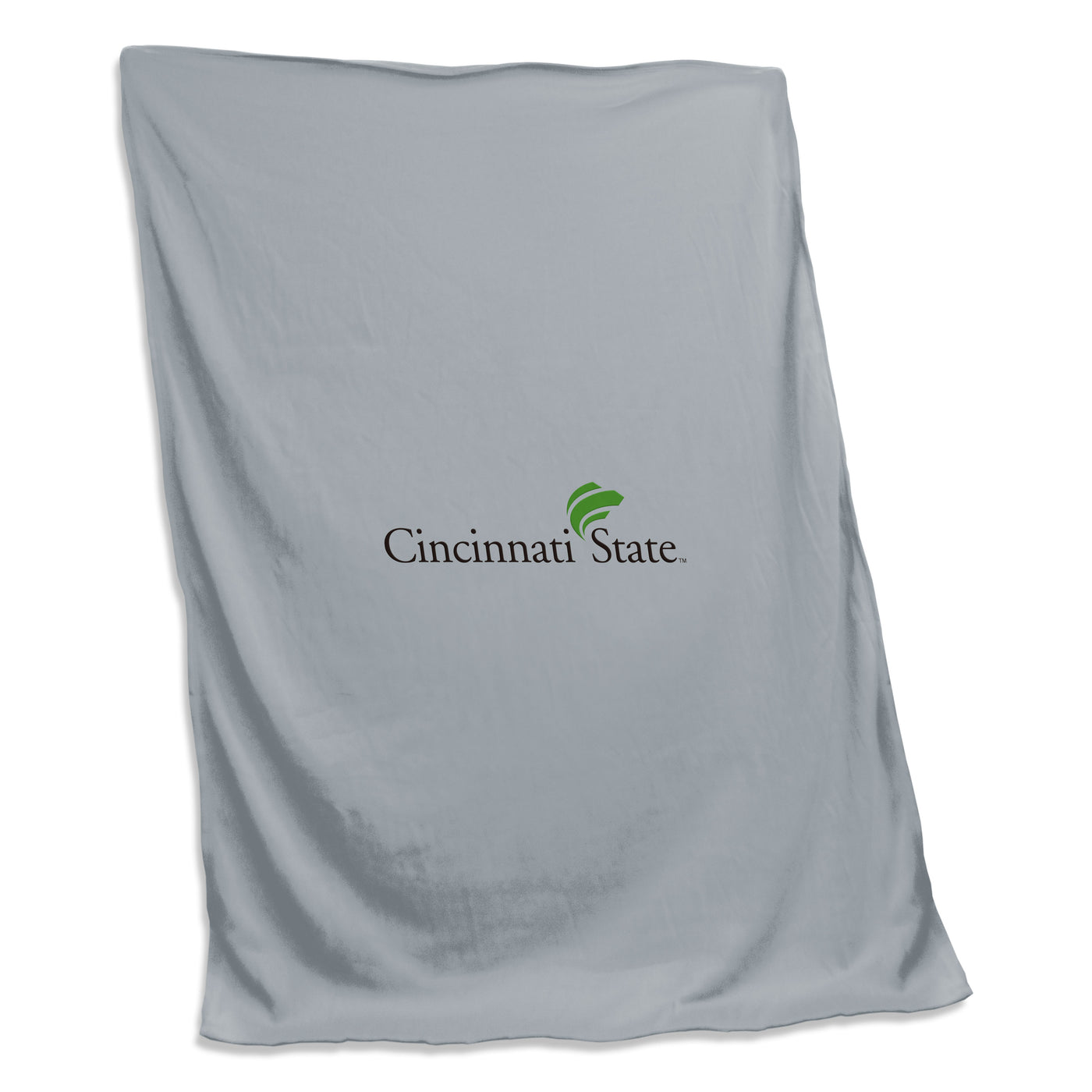 Cincinnati State Tech Screened Sweatshirt Blanket