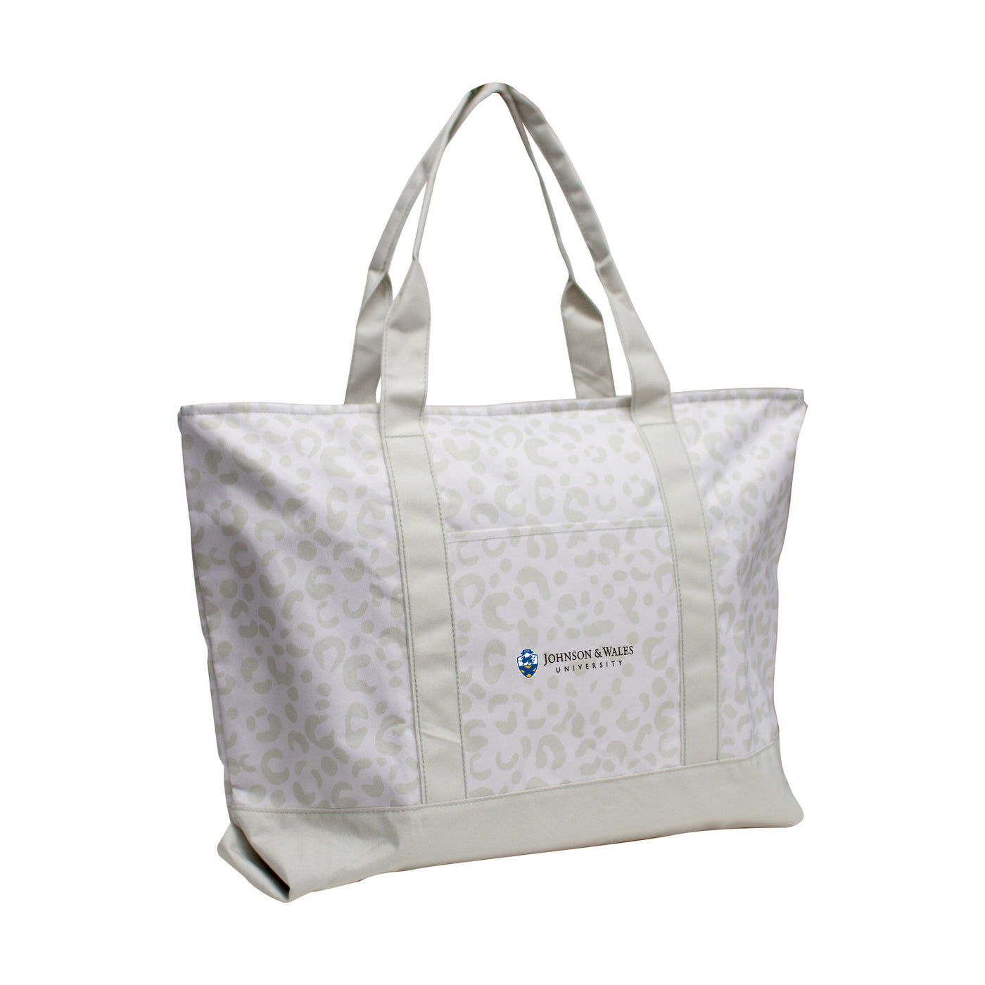 Johnson and Wales U - Downcity Leopard Pattern Tote