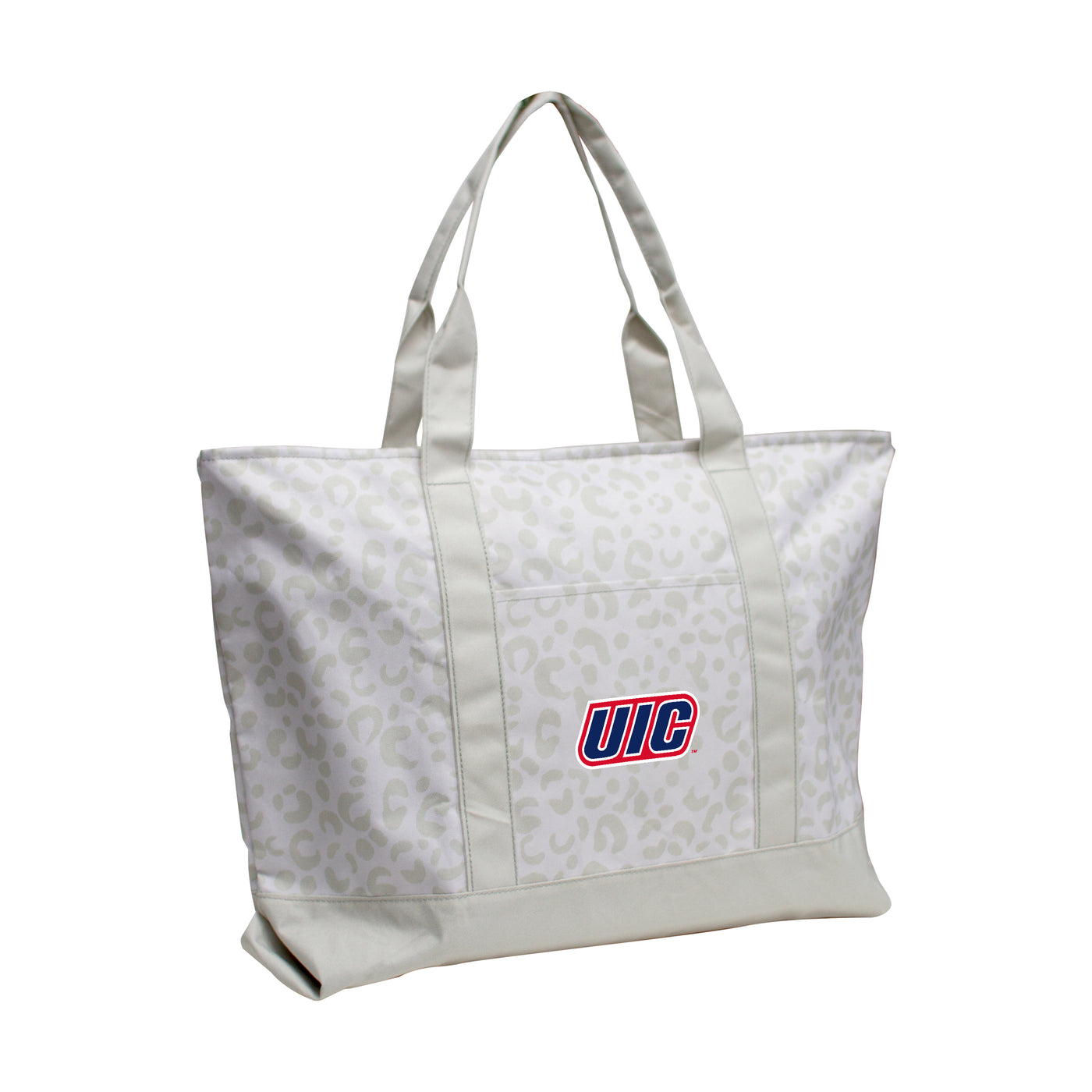 Illinois - Chicago Leopard Pattern Tote